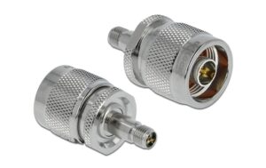 Delock Adapter N-Stecker zu RP-SMA-Buchse 37.55mm, vergoldet