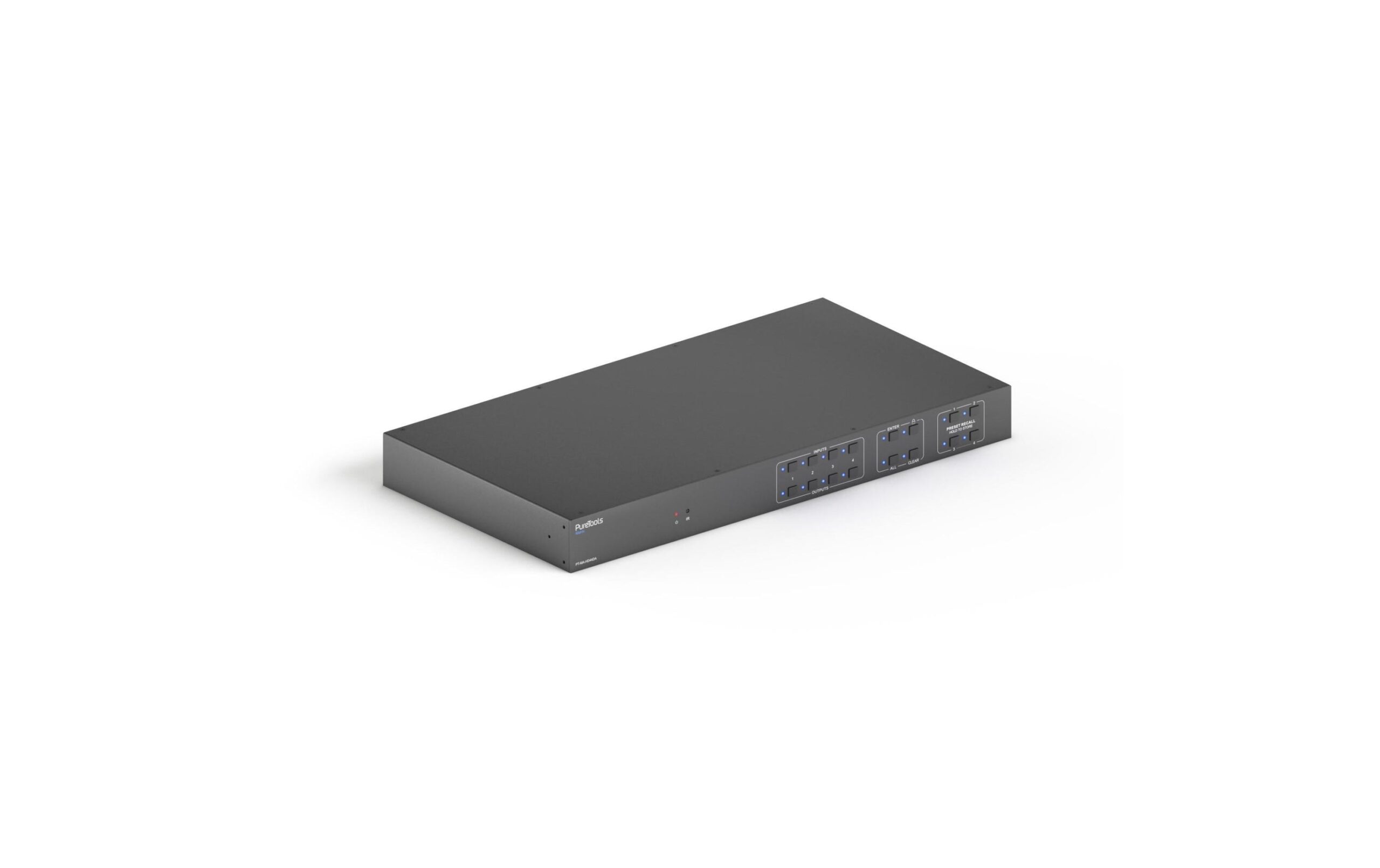 1033325 - Mediatech PureTools PT-MA-HD44DA Matrix 4x4, 4HDMI >4HDMI, 4K