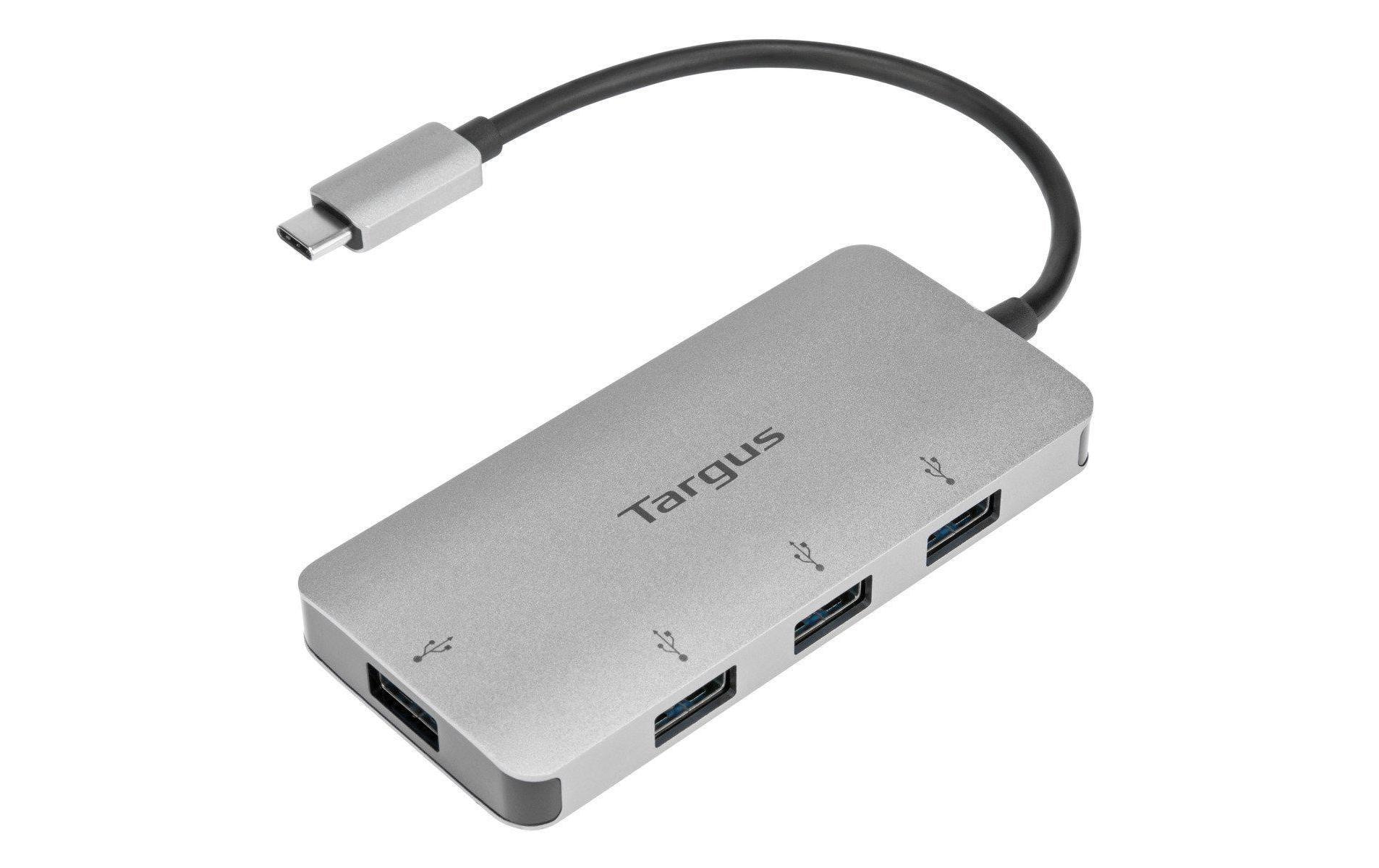 1037976 - Mediatech Targus USB-C 4 Port Hub space grau kaufen Schweiz | Mediatech.ch