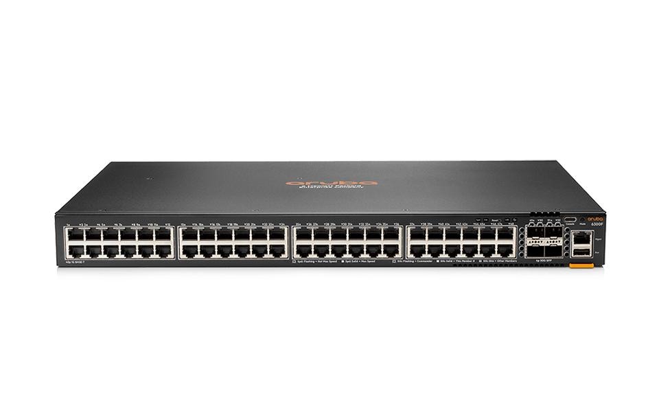 1039192 - Mediatech HPE Aruba Networking HPE Aruba CX 6300F 48 Port Switch 48x 1Gb, 4xSFP56 kaufen | Mediatech.ch