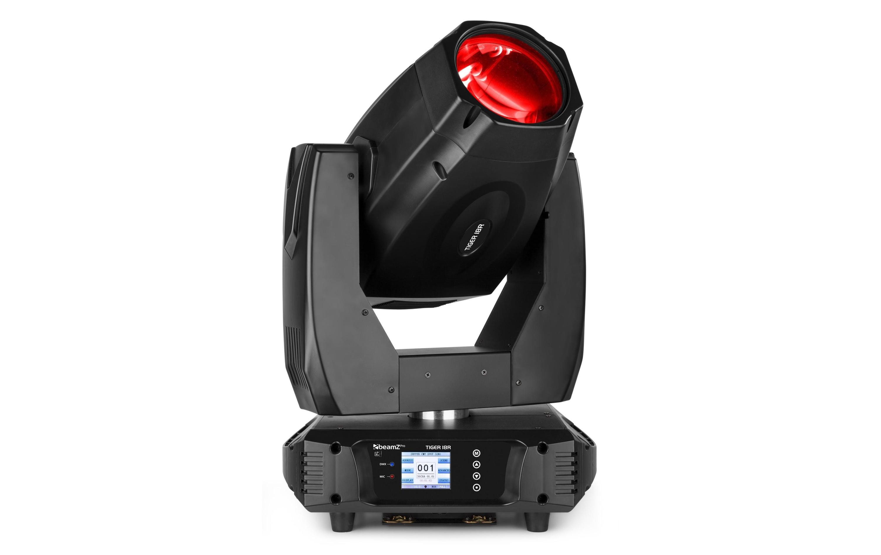 1040834_1 - Mediatech BeamZ Pro Tiger 18R Set 2x Tiger 18R Moving Head in Case