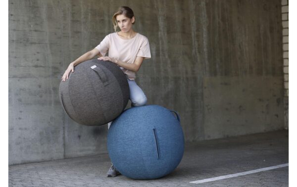 Vluv Stov Stoff Sitzball Concrete, Ø 60-65cm