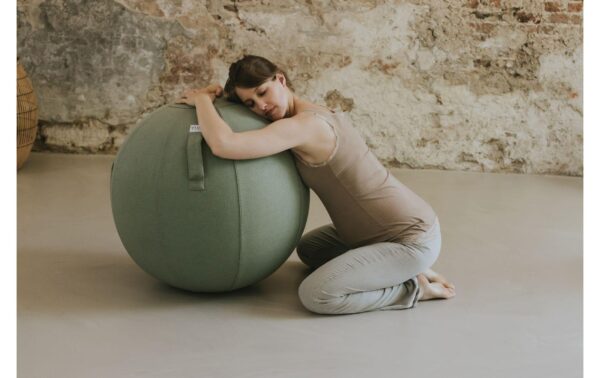Vluv Sova Stoff Sitzball Ash, Ø 60-65cm