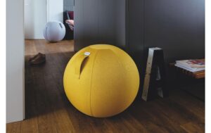 Vluv Leiv Stoff Sitzball Stone, Ø 60-65cm