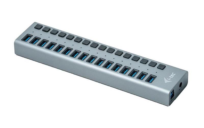 1049402 - Mediatech i-tec USB 3.0 Charging Hub 16P mit ext. Adapter 90W kaufen Schweiz | Mediatech.ch