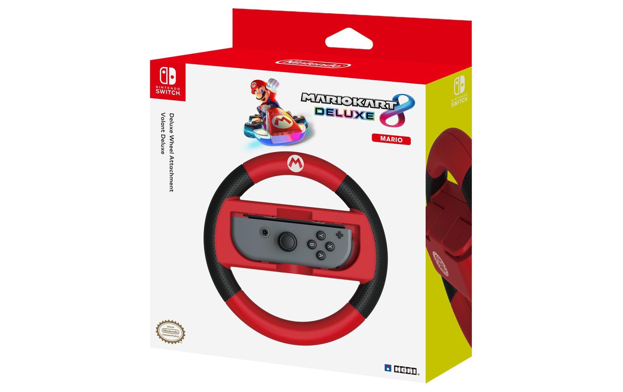 1053316 - Mediatech Switch Deluxe Wheel Attachment-Mario,Switch Lenkradaufsatz