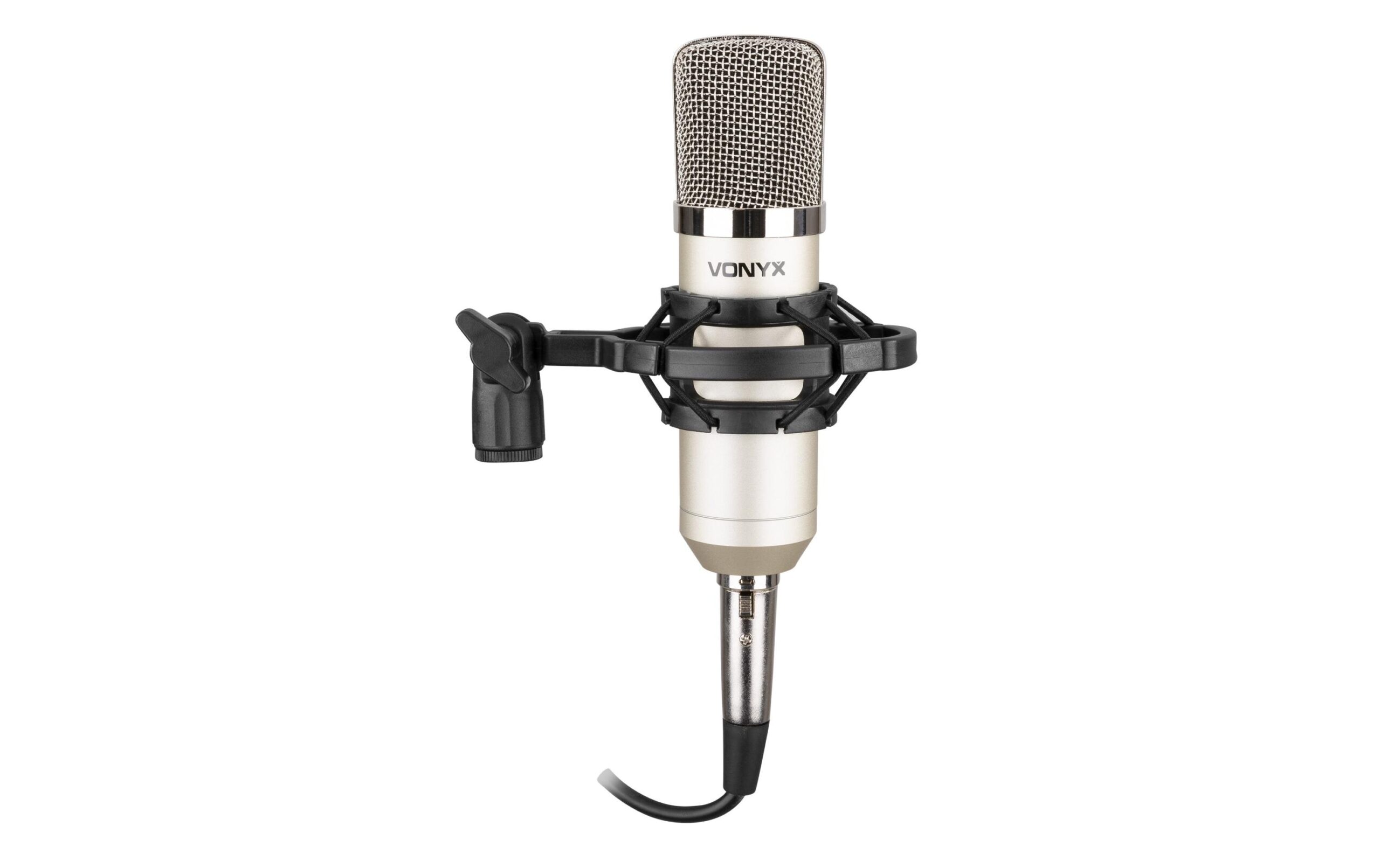 1053455 - Mediatech Vonyx CM400 Kondensator Studiomikrofon Grossmembran, inkl. Shockmount und Kabel kaufen Schweiz | Mediatech.ch