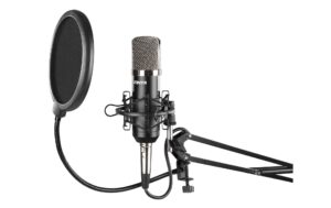 Vonyx CMS400 Studio Set Mikrofon, Tischarm, Popfilter, Spinne,Kabel