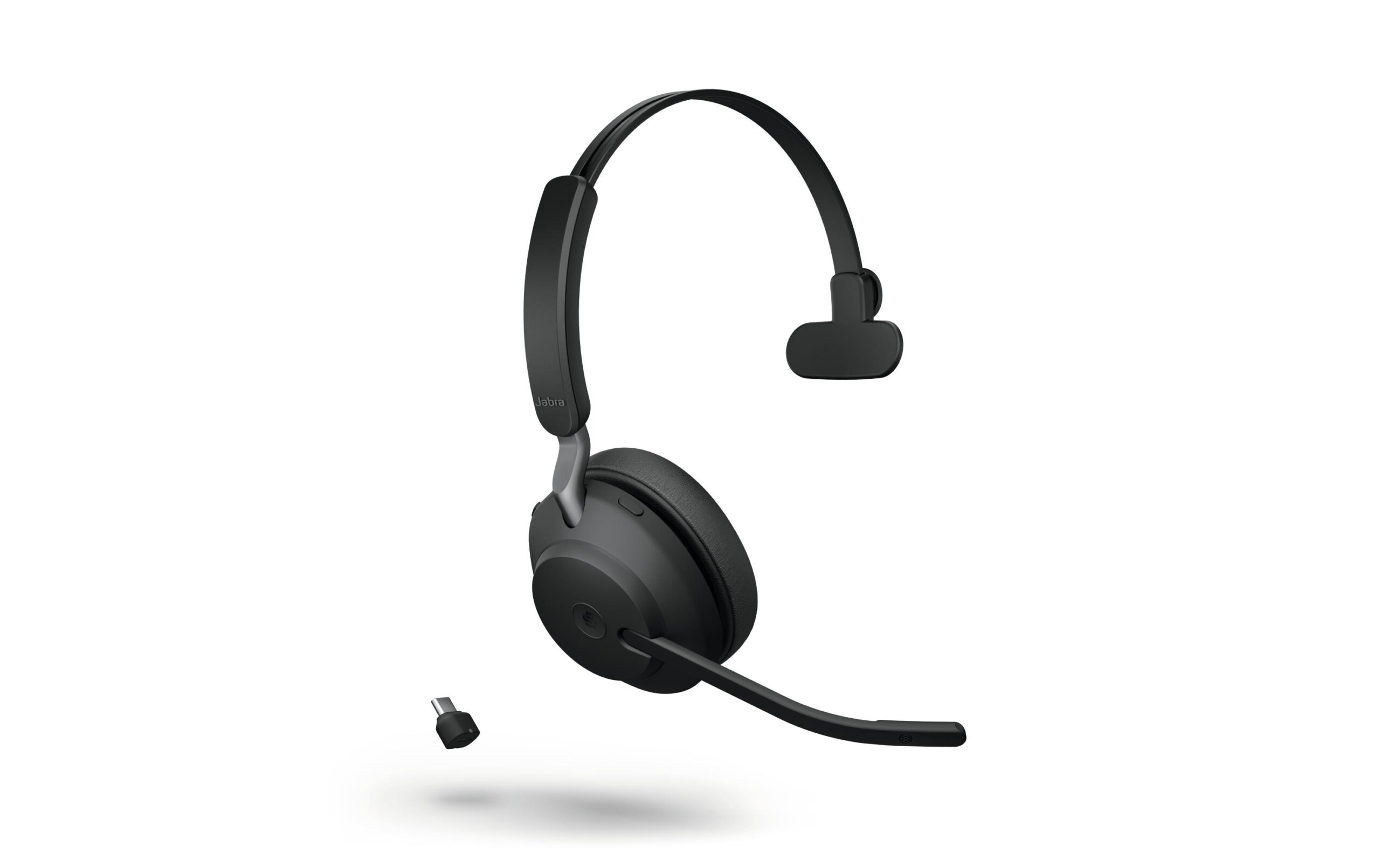 1056444 - Mediatech Jabra Evolve2 65 Mono MS Schwarz BT380, USB-C kaufen Schweiz | Mediatech.ch