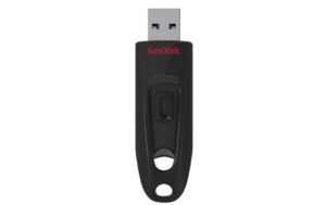 SANDISK USB3.0 Ultra Flash 512GB schwarz, lesen 100MB/s