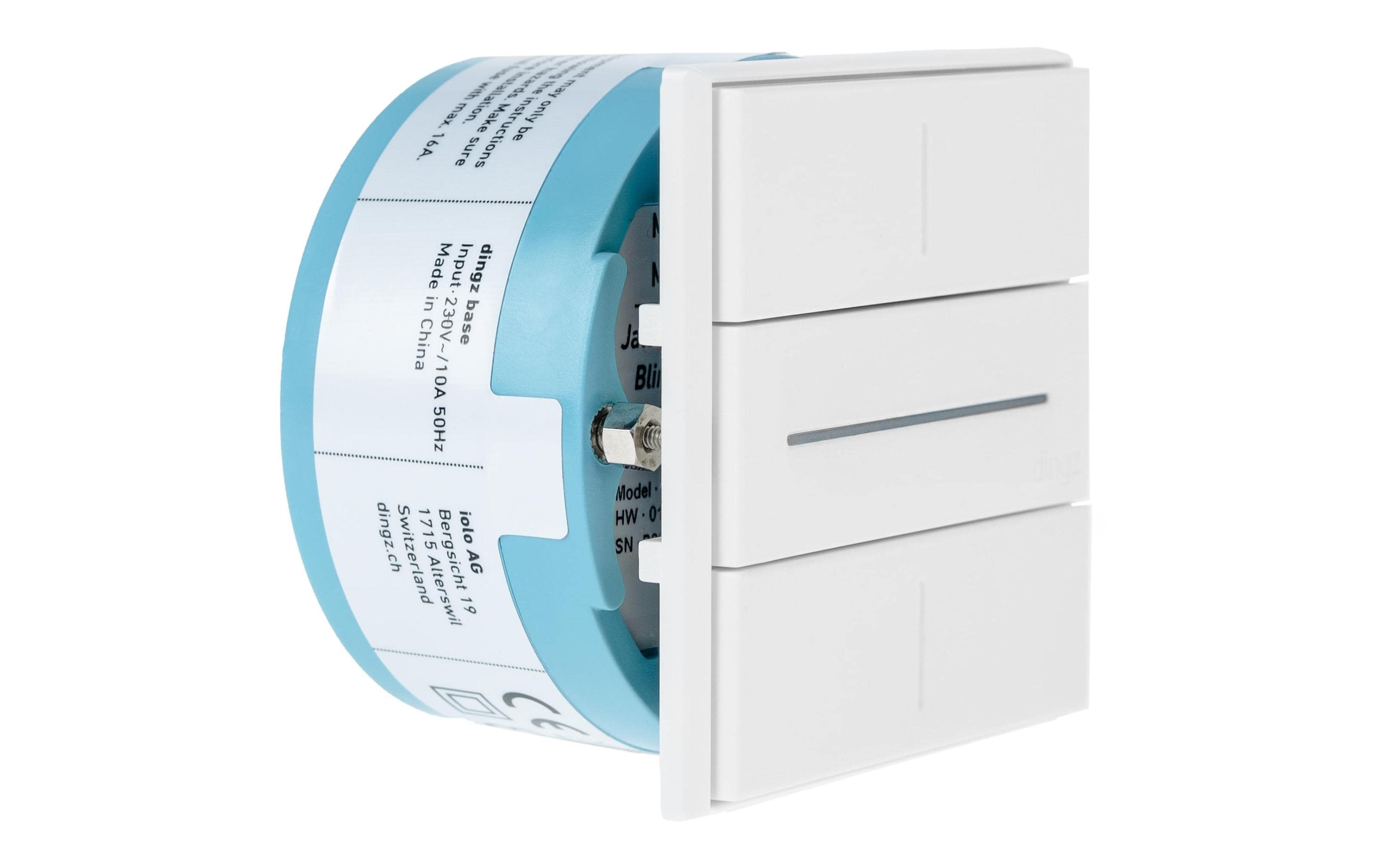 1056649_1 - Mediatech dingz WiFi-Schalter weiss Kompletsett für UP Montage