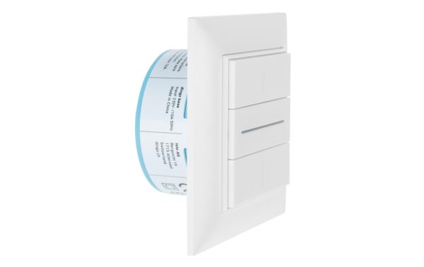 1056649_2 - Mediatech dingz WiFi-Schalter weiss Kompletsett für UP Montage