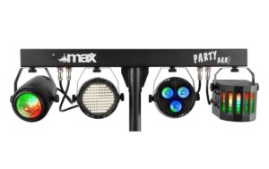 Max PartyBar 9 Jellymoon, PAR Strobe Derby, Stand