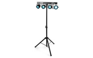 Max PartyBar 11 4 x COB PAR, 20W RGB, Stand