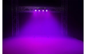 Max PartyBar 11 4 x COB PAR, 20W RGB, Stand