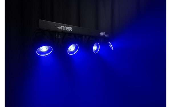 Max PartyBar 11 4 x COB PAR, 20W RGB, Stand
