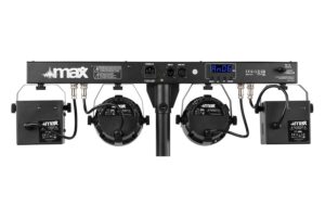 1058525_3 - Mediatech Max PartyBar 12 2x PAR-Strobe, 2x Derby IRC, Stand