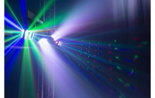 1058525_8 - Mediatech Max PartyBar 12 2x PAR-Strobe, 2x Derby IRC, Stand
