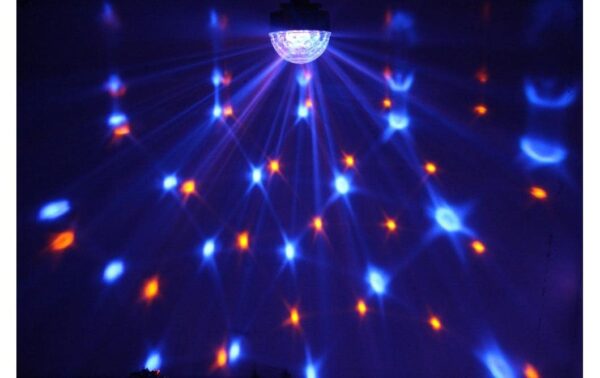 Max Magic Jelly 6x1W DJ Ball Sound, 6x 1W