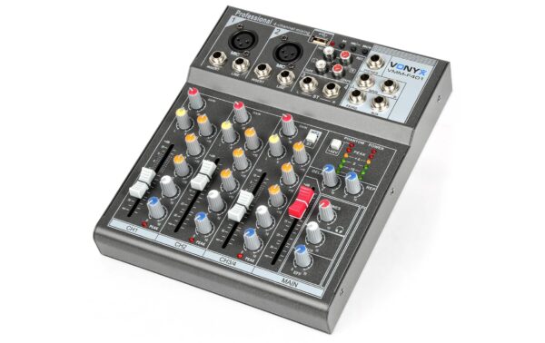 1058547_2 - Mediatech Vonyx VMM-F401 4-Kanal Mixer, MP3, Echo