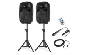 Vonyx VPS102A Active Speaker Set 10, LED, MP3, BT