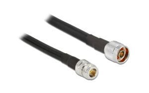 1061996 - Mediatech Delock N-Stecker zu N-Buchse, 10m Low Loss Verlängerungskabel, wasserdicht kaufen Schweiz | Mediatech.ch