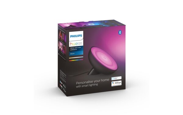 Philips hue LIC Bloom Erweiterung 8W, 500lm, RGBW, BT, schwarz
