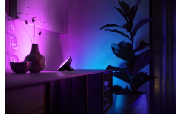Philips hue LIC Bloom Erweiterung 8W, 500lm, RGBW, BT, schwarz