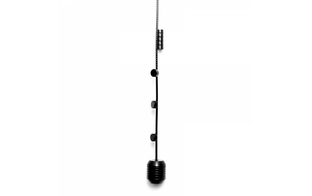 1070041_1 - Mediatech Trendform Fotoleine STEELY DAN BLACK 8 Magnete, 150cm