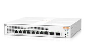 HP 1930-8G: 8 Port RJ45 1Gb Switch 2SFP, inkl. PSU, PoE+ Cl.4 124W