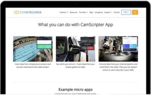 CamStreamer CamScripter App für AXIS Netzwerkkameras