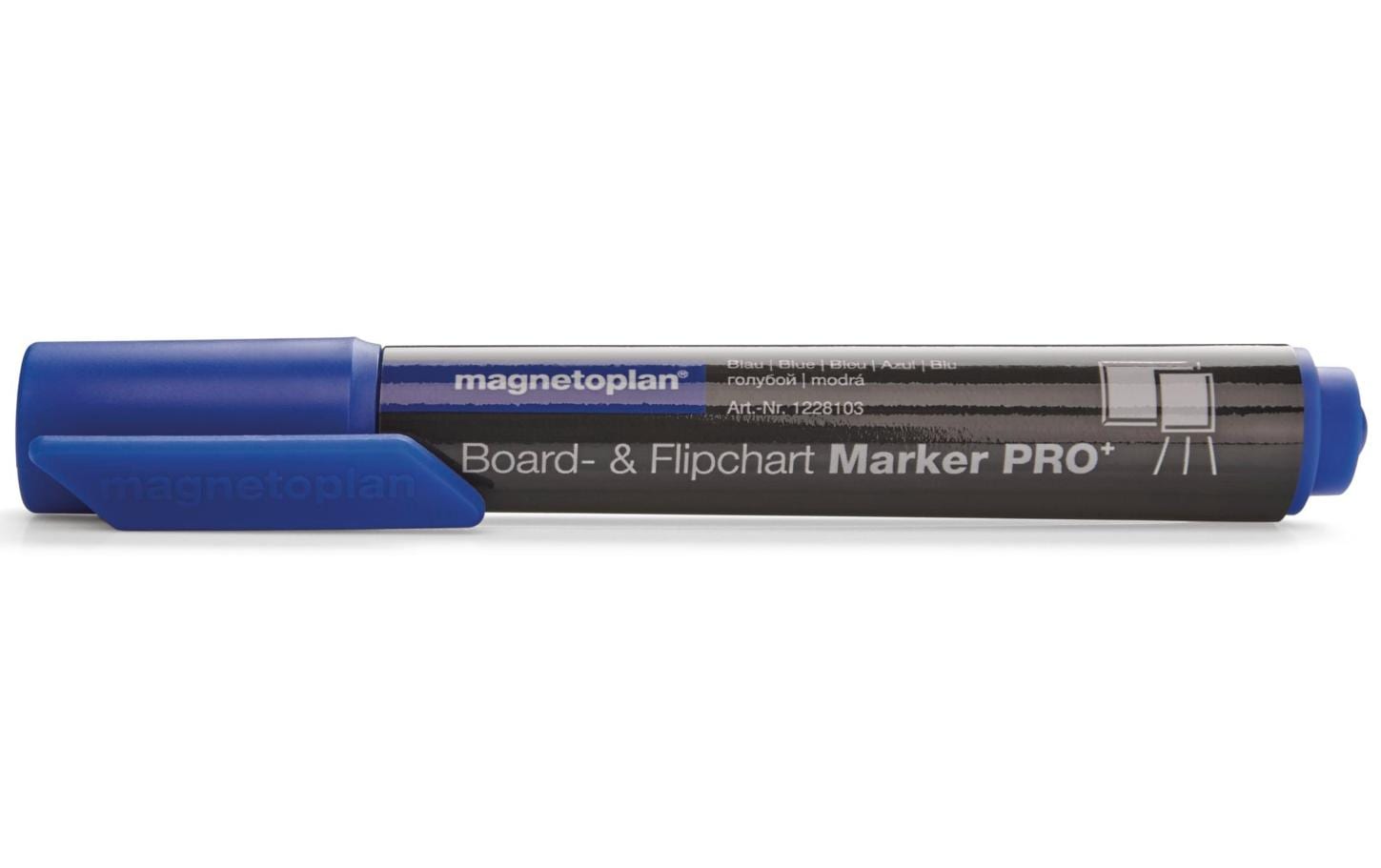 1072984 - Mediatech Magnetoplan Kombimarker Blau, 4 Stück kaufen Schweiz | Mediatech.ch