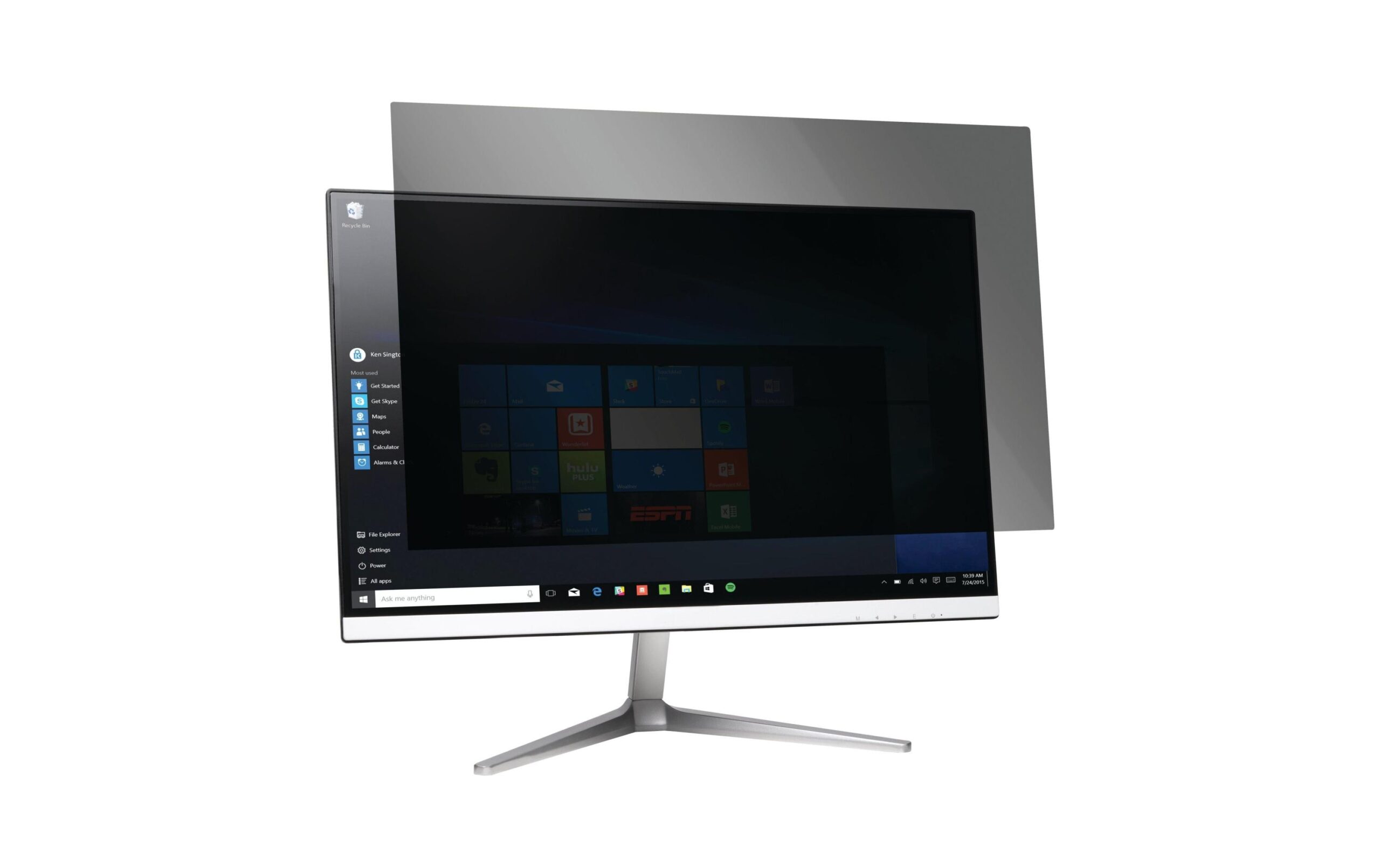 1073341 - Mediatech Kensington 2Way Privacy Filter 23.8 16:9, abnehmbar kaufen Schweiz | Mediatech.ch