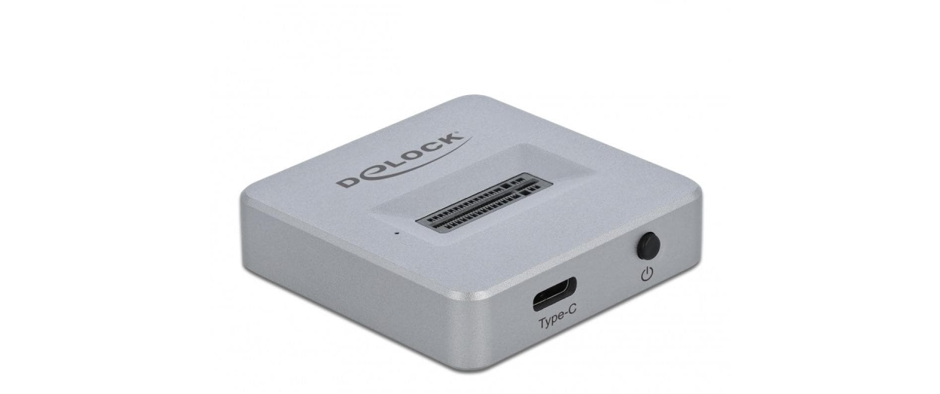 1077552 - Mediatech Delock Dockingstation M.2 NVMe PCIe SSD USB TypeC Buchse,NVMe,PCIe,SSD Anschluss