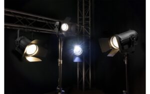 Beamz Pro BTF100Z Fresnel Zoom, 100W, LED, DMX, 3200K