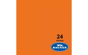 1081862 - Mediatech Savage Hintergrundpapier orange 1.35x11m Masse 1.35 x 11m