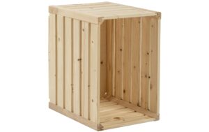 Holz Zollhaus 1/3 CH-Holzharasse, Natur 35 x 23.3 x 32 cm, Fichte/Tanne/Buche