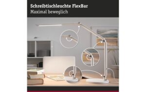 1084621_1 - Mediatech Paulmann FlexBar LED Tischleuchte Weiss LED 10,6W 1050lm 3000 - 6500K, 3-Step-Dim