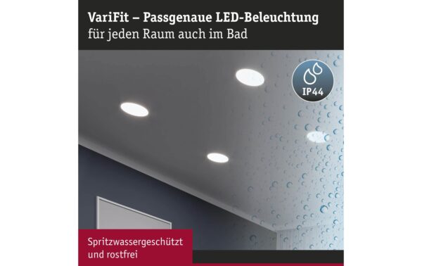 Paulmann Panel Areo VariFit 230mm Weiss 18W, 2700 - 6500K, Zigbee-fähig, Dimmbar