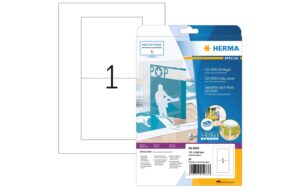 Herma CD-Einleger Slimcase 5033 weiss 25 Etiketten, 25 Blatt kaufen Schweiz | Mediatech.ch