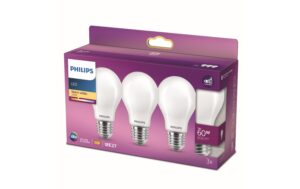 1086901_1 - Mediatech Philips LED Lampe 7W (60W) E27, A60, 806lm, 2700K, matt