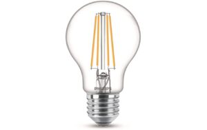 1086907 - Mediatech Philips LED Lampe 7W (60W) E27, A60, 806lm, 2700K, klar kaufen Schweiz | Mediatech.ch