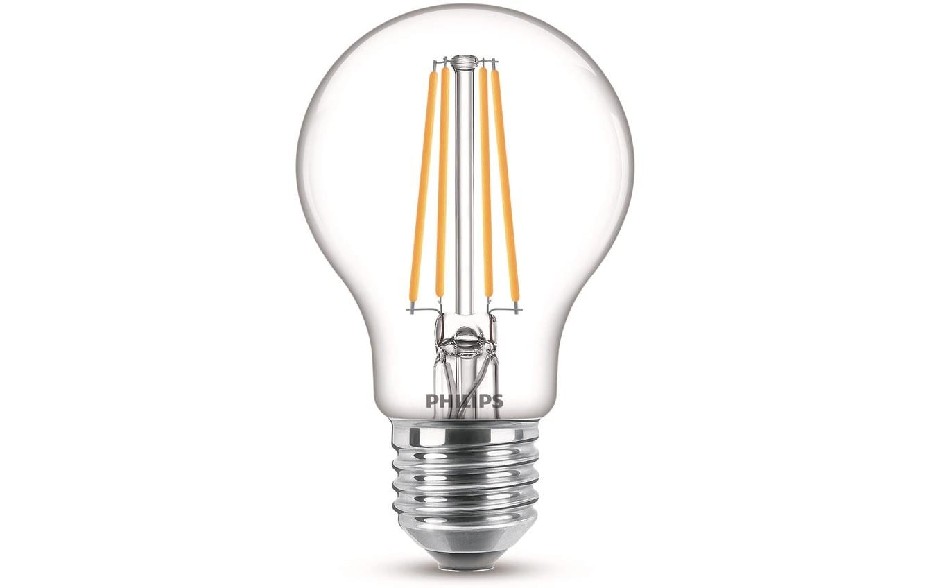 1086907 - Mediatech Philips LED Lampe 7W (60W) E27, A60, 806lm, 2700K, klar kaufen Schweiz | Mediatech.ch