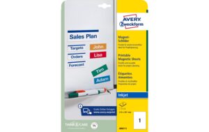 Avery Zweckform Magnet Schilder 210x297 mm. 5 Bogen, Inkjet kaufen Schweiz | Mediatech.ch