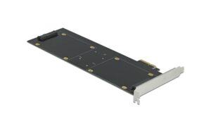 1089049 - Mediatech DeLock 4x SATA PCI-Ex4 Kontroller Direktanschluss 2.5HDD/SSD am Bracket kaufen Schweiz | Mediatech.ch