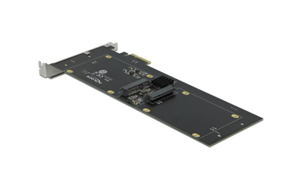 1089049_3 - Mediatech DeLock 4x SATA PCI-Ex4 Kontroller Direktanschluss 2.5HDD/SSD am Bracket