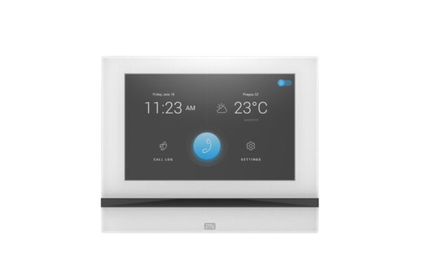2N Indoor View Weiss Innensprechstelle, 7 Display, PoE