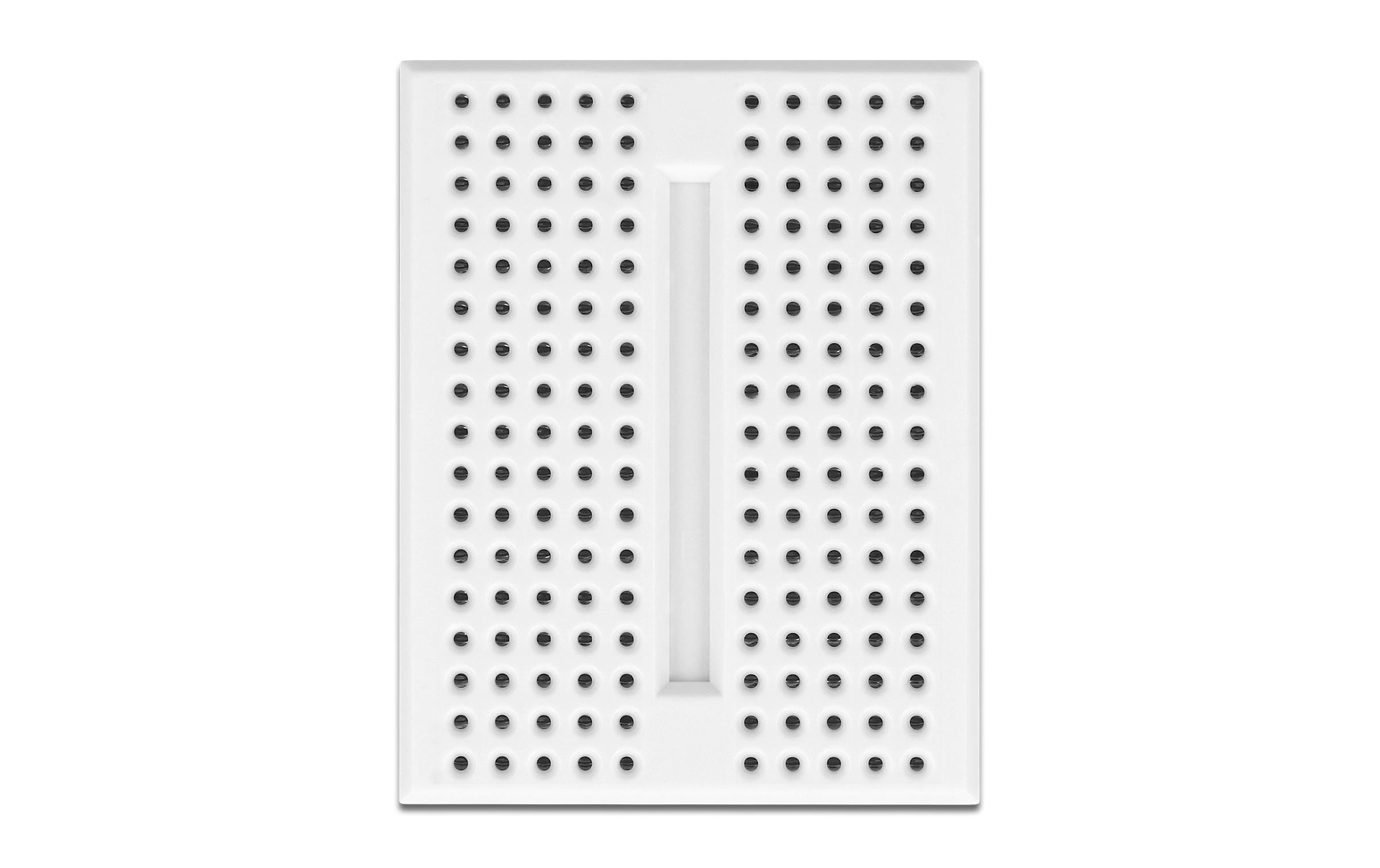 1092574_1 - Mediatech Delock Experimentier-Steckbrett mit Bodenplatte 170 Kontakte, weiss