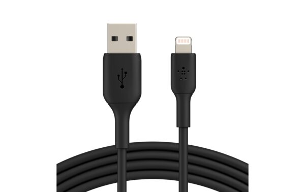Belkin BoostCharge USB-A-Lightning 1m schwarz