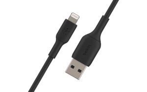 Belkin BoostCharge USB-A-Lightning 1m schwarz